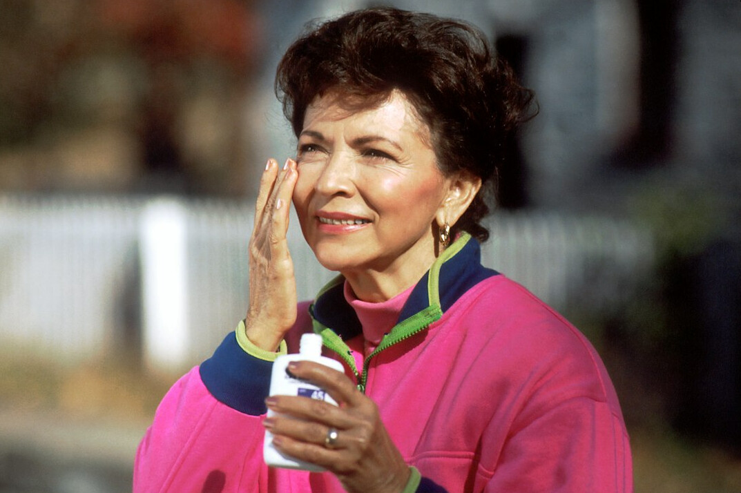 Portrait of a smiling older Brazilian woman